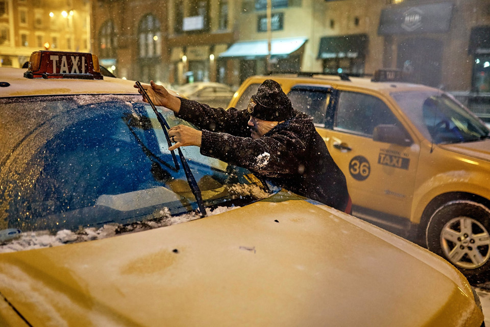 Người New York trong mùa đông lạnh giá kỷ lục